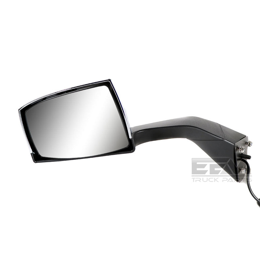 Volvo VNL 2016-2018 Hood Mirror Chrome With LED Turn Signals