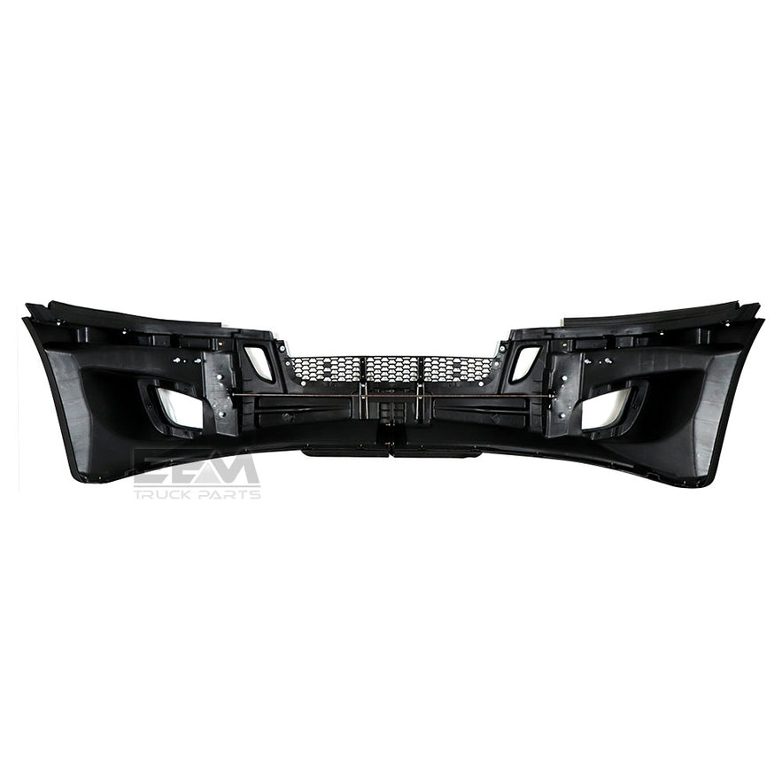 Freightliner Cascadia 2018-Current Front Bumper Plastic With Chrome Trim