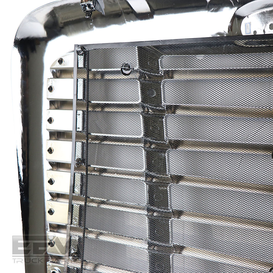 Freightliner Cascadia 2008-2017 Chrome Hood Grille With Bug Screen