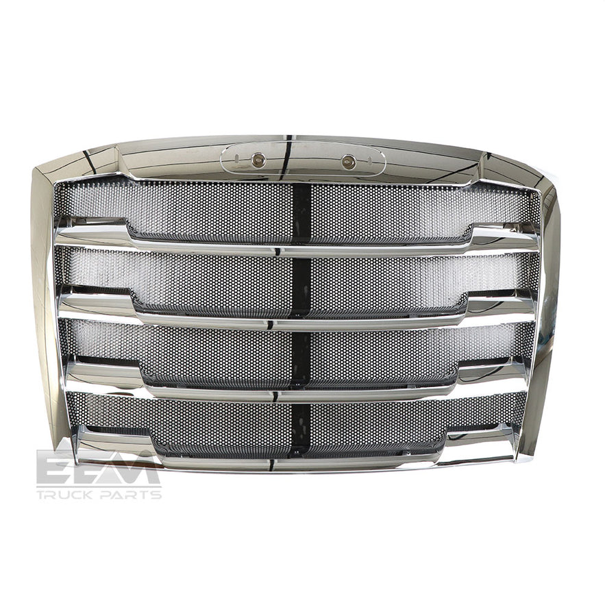 Freightliner Cascadia 2018-Current Grille Chrome With Bug Screen